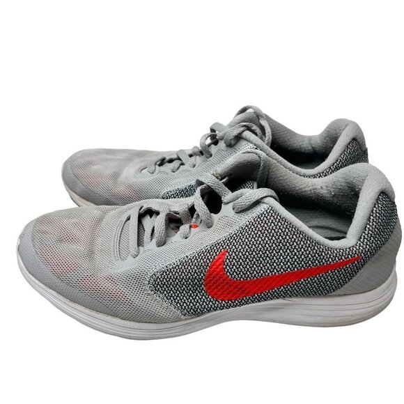 Nike‎ Sneakers Shoes Boys 7Y Youth Gray Revolution 3 Athletic Running Shoe - Picture 4 of 9